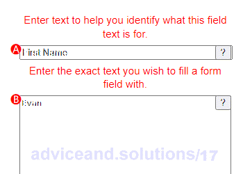 Form Fill App Enter Menu Text To Paste Into Web Forms