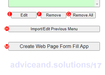 Form Fill App Press Button To Create Web Page Form Fill App Bookmarklet