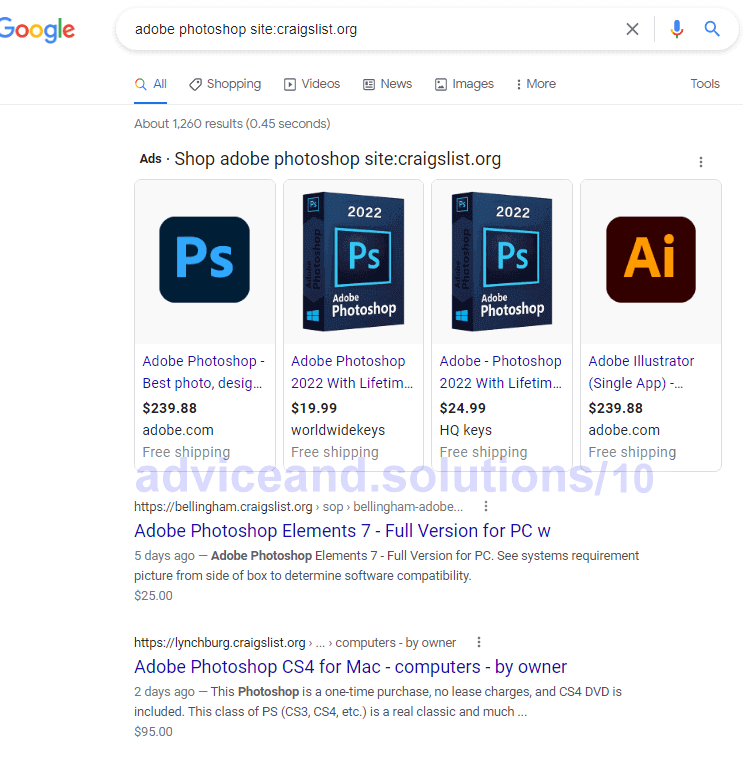 Specialized Search To Find Adobe Software Cheap